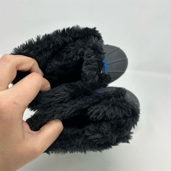 Sorel Kids Snow Commander Boots Black, Gray Blue Size 10 Toddler Waterproof - Picture 10 of 12